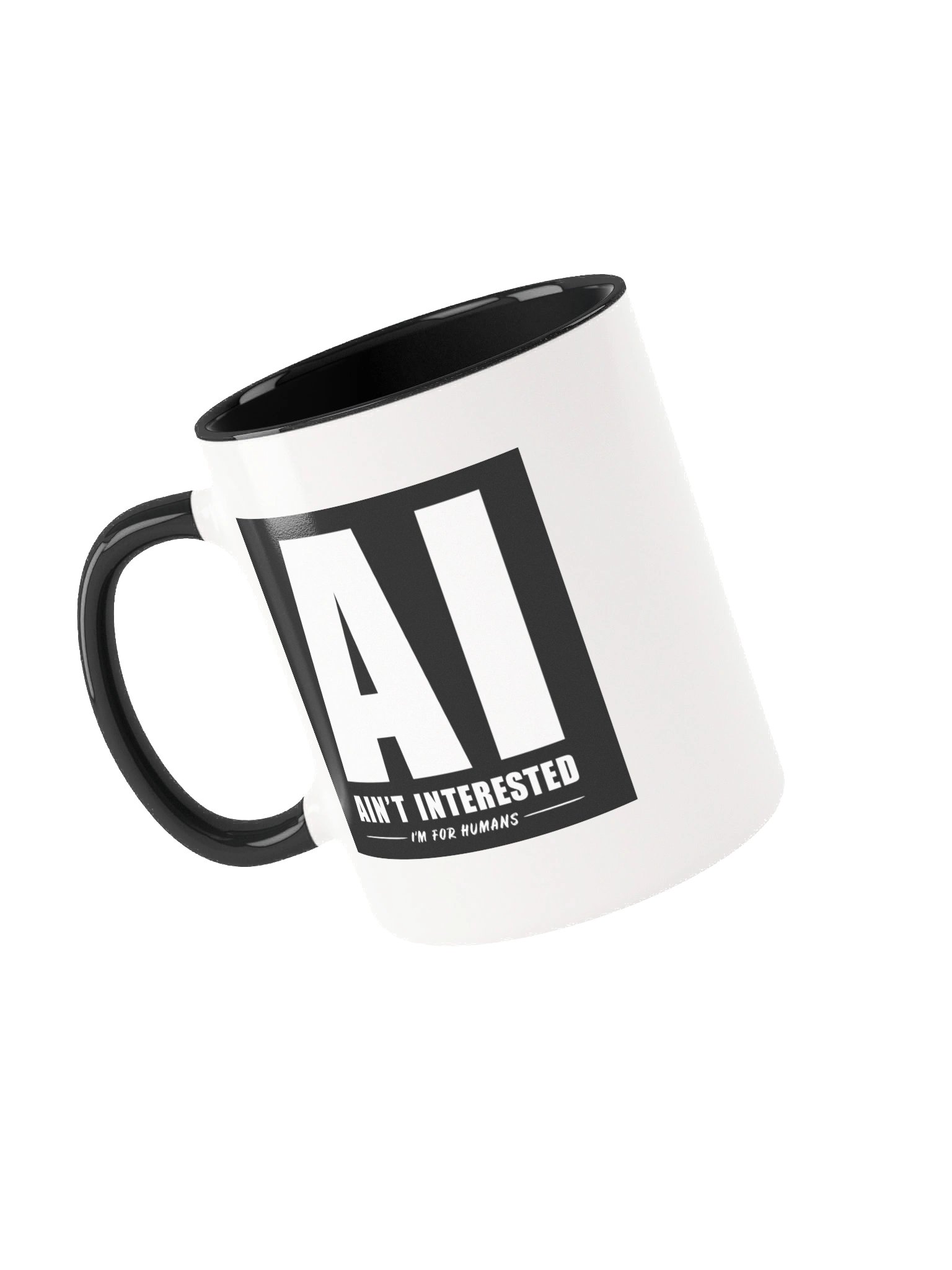 AI Ain't Interested White Mug | Fuel for Thought product image (1)