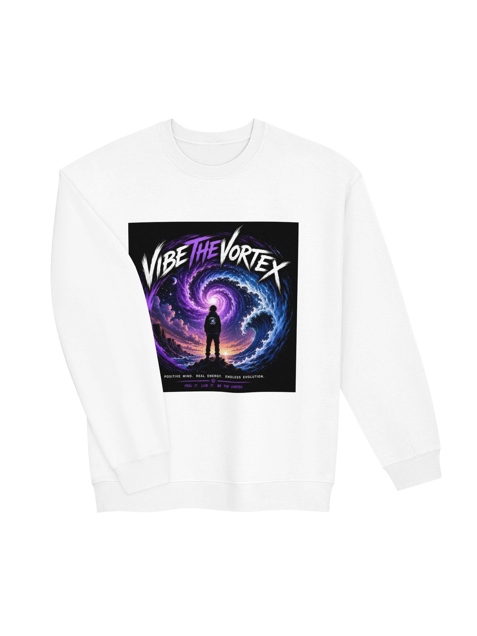 Vibe The Vortex Gildan Classic Crewneck Sweatshirt product image (3)