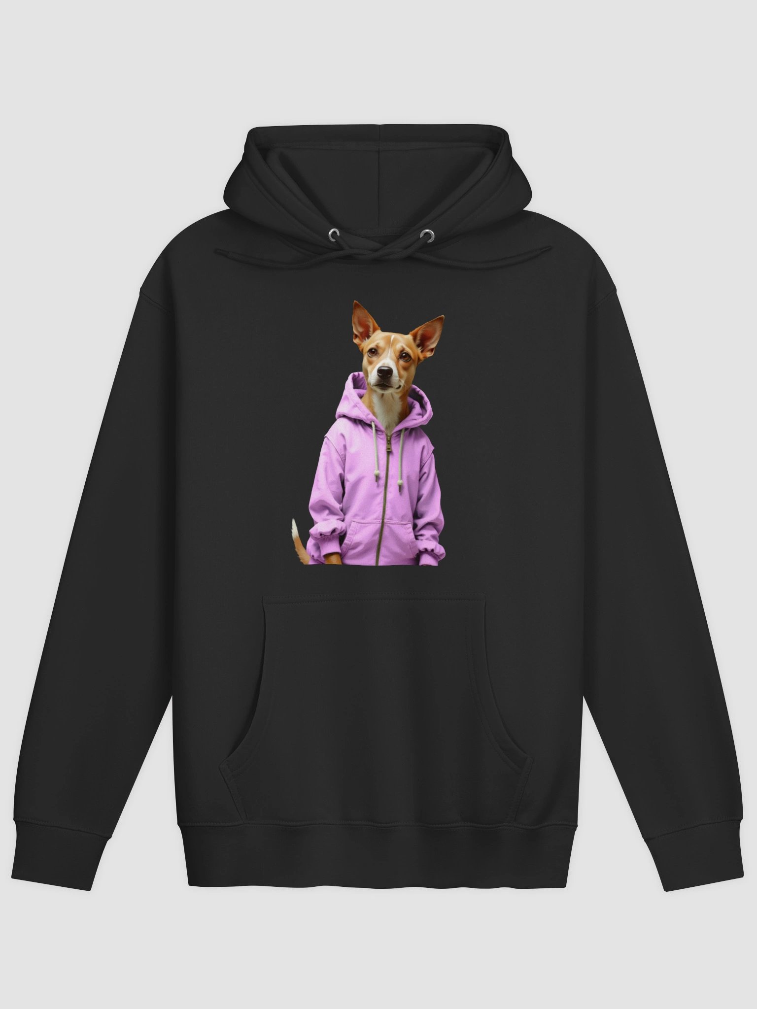 Potcake wearing hoodie product image (1)