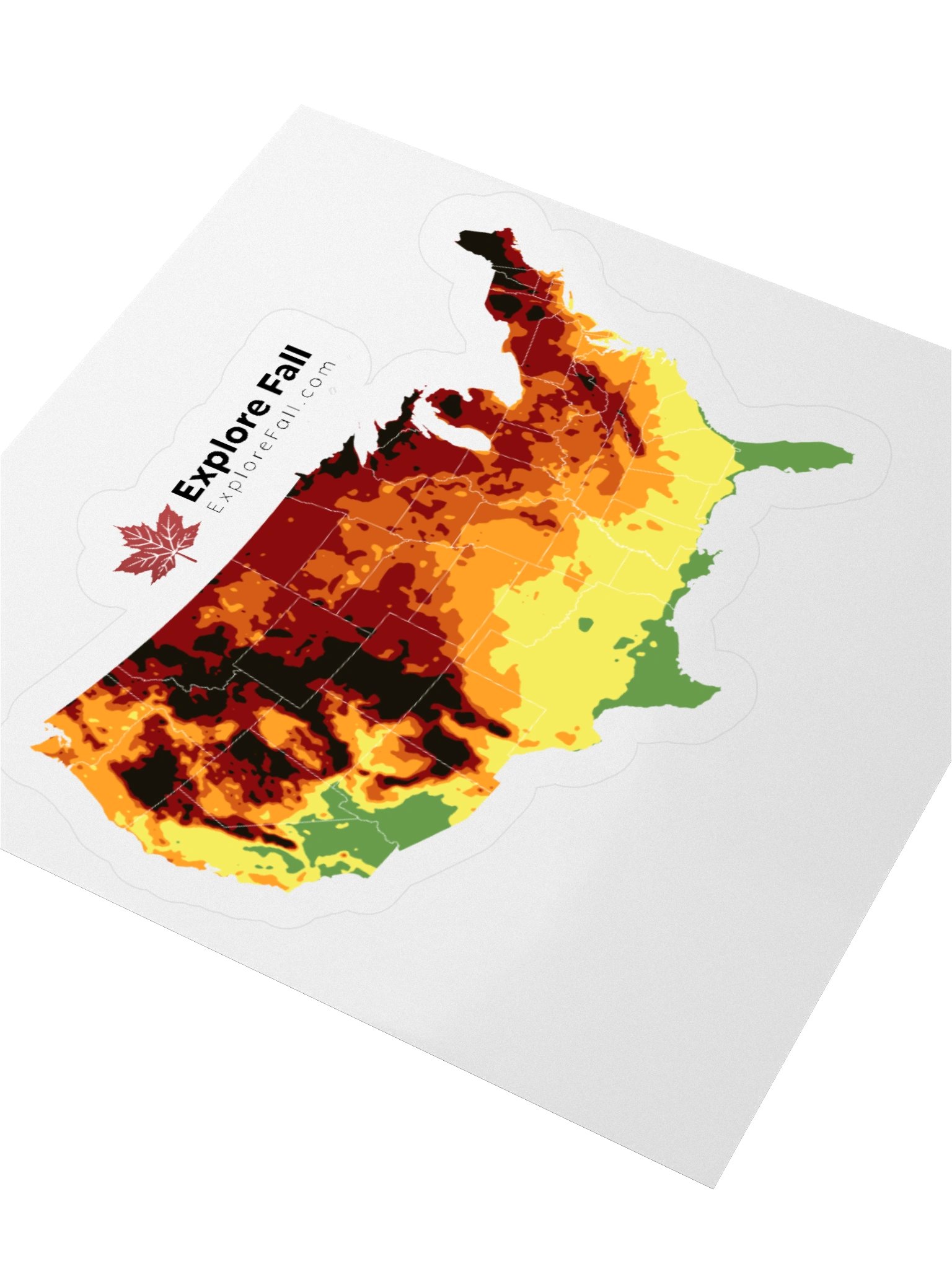 USA Peak Fall Color Sticker product image (3)