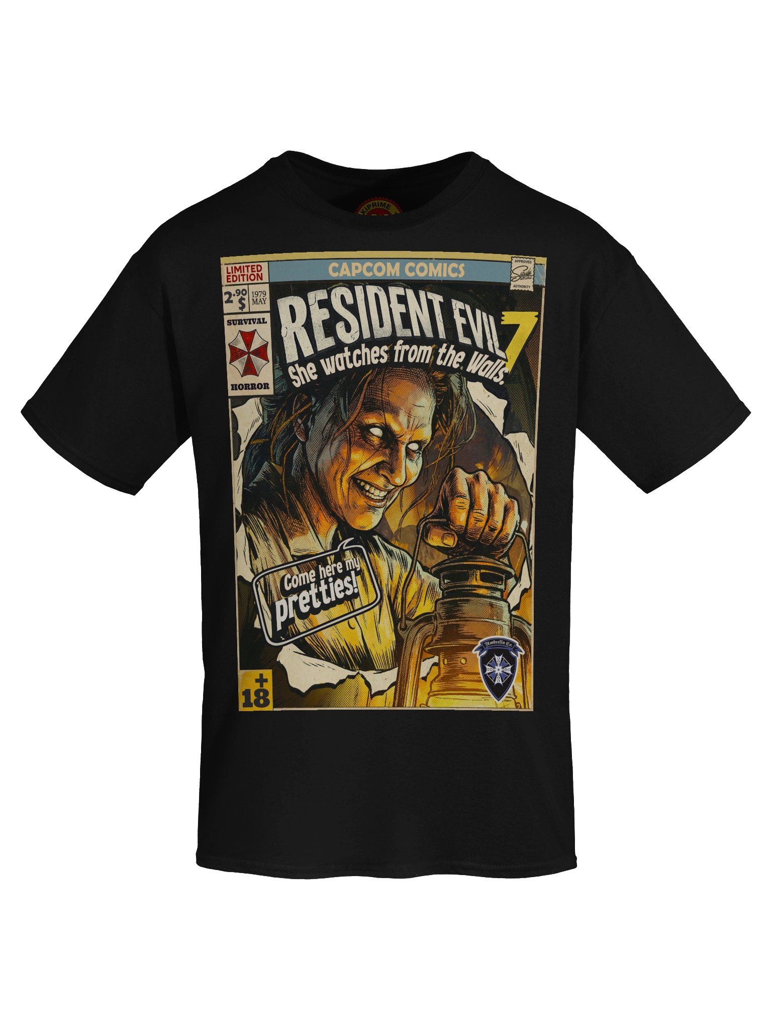 Resident Evil 7 Marguerite Baker Comic Art T-Shirt product image (5)