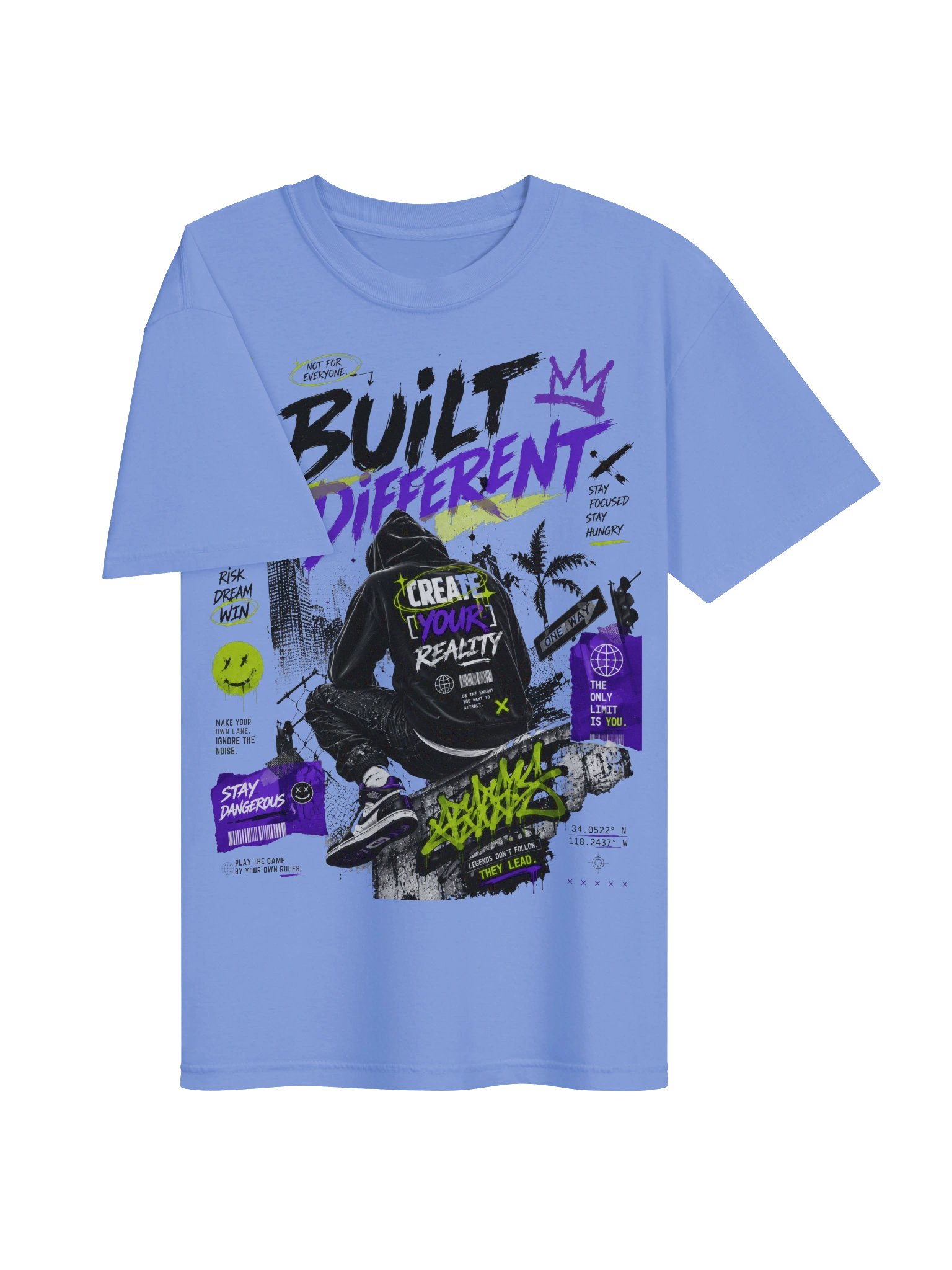 Built different Streetwear Tee product image (6)