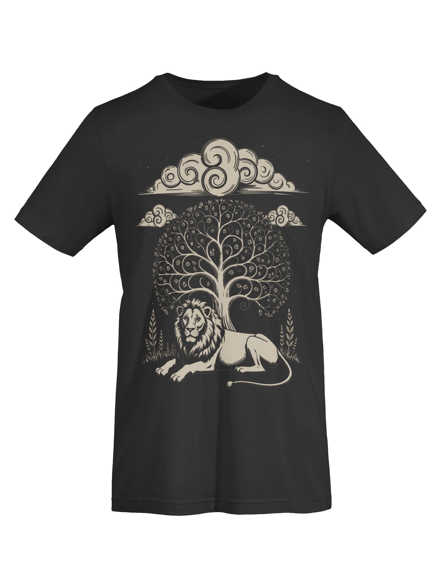Lion Tree of Life Tee, Spirit Animal Shirt product image (6)