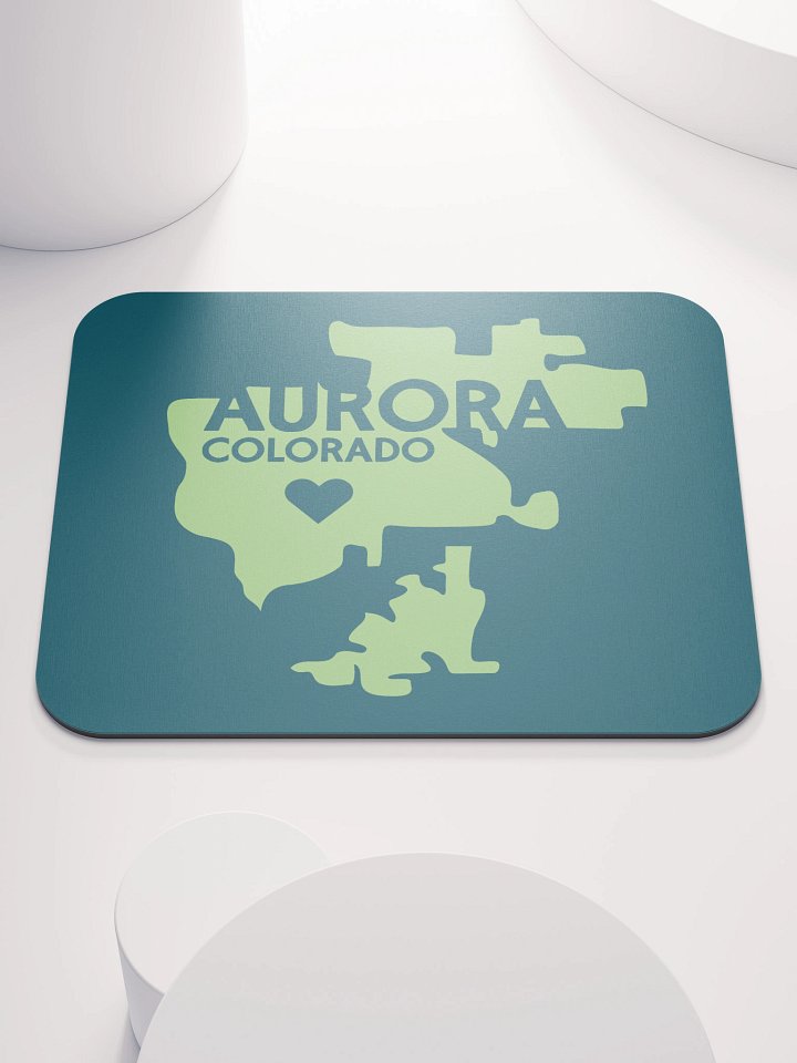 Aurora Map Mouse Pad product image (1)