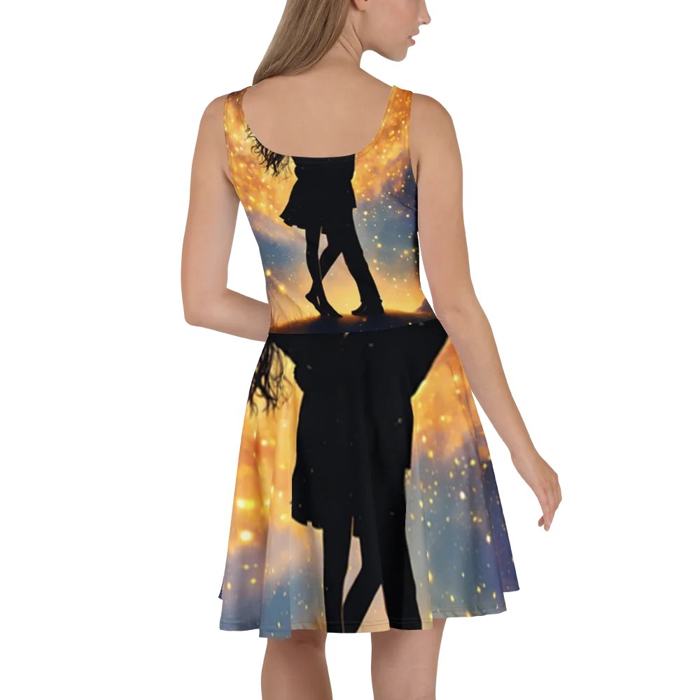 'You Need To Find Some New' All-Over Print Skater Dress product image (4)