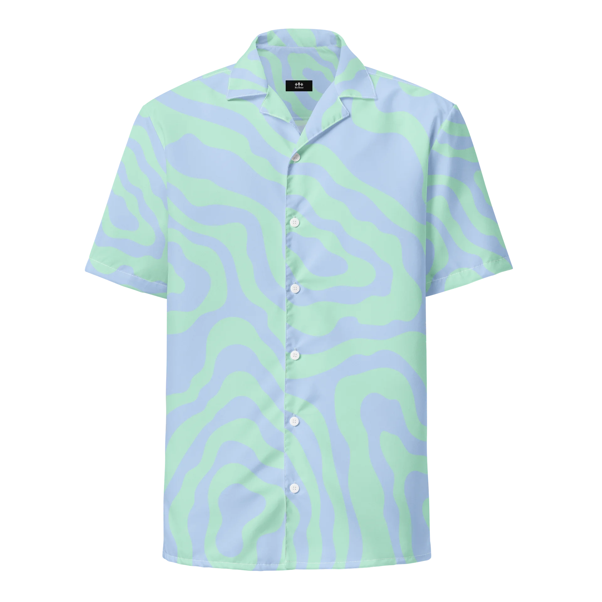 His House Aloha Shirt - Sea Wave product image (4)