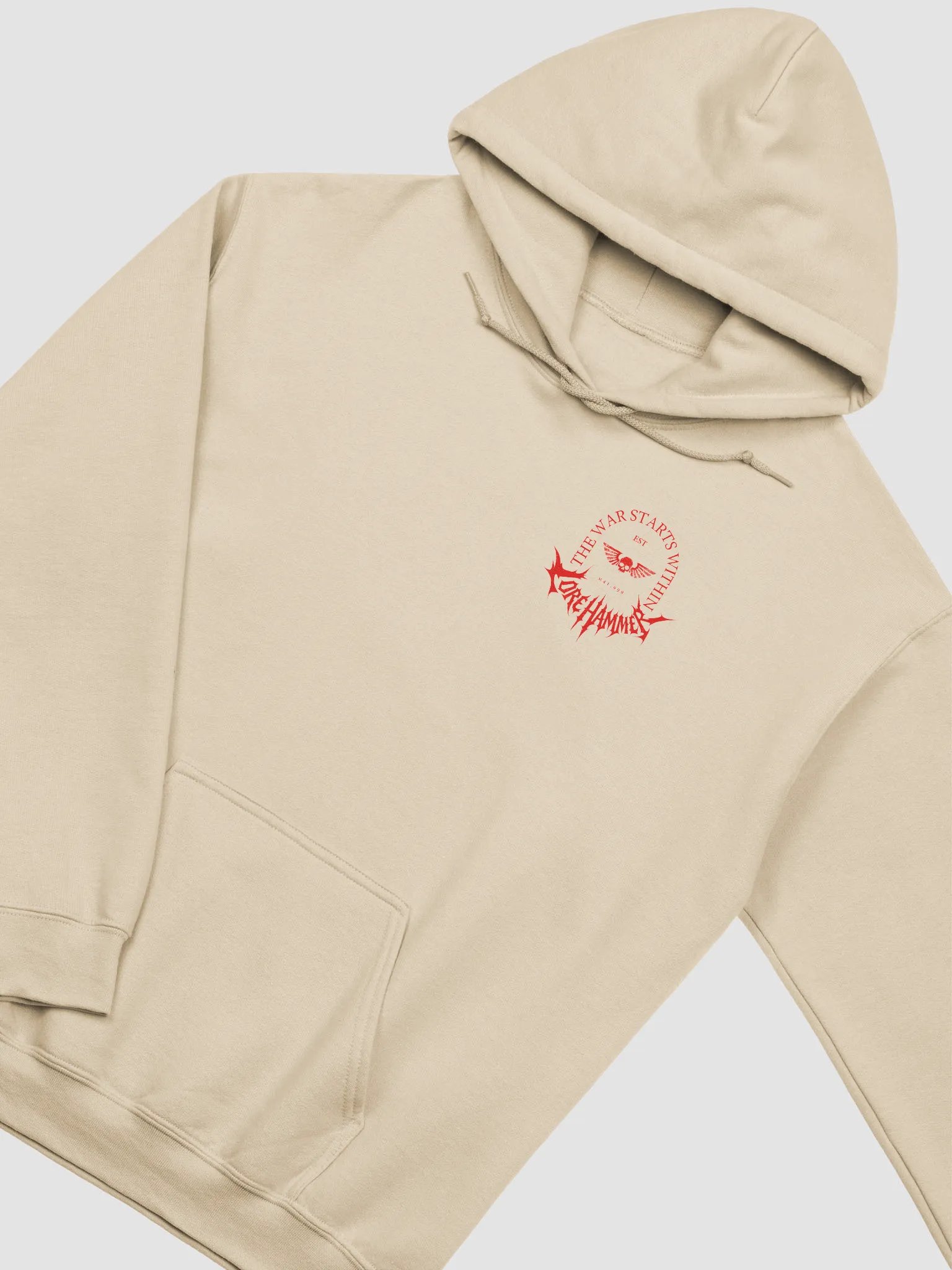WAR WITHIN DELUXE HOODIE - LIGHT product image (4)
