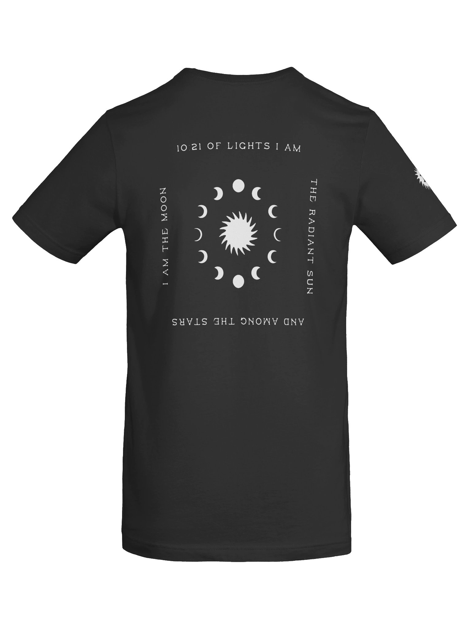 celestial 10:21 bhagavad gita tee - white artwork product image (20)