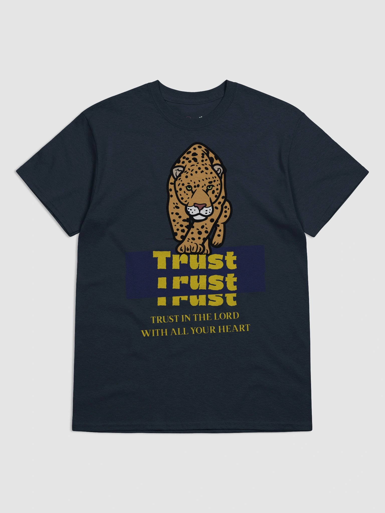 Trust in the Lord Leopard Graphic Tee product image (5)