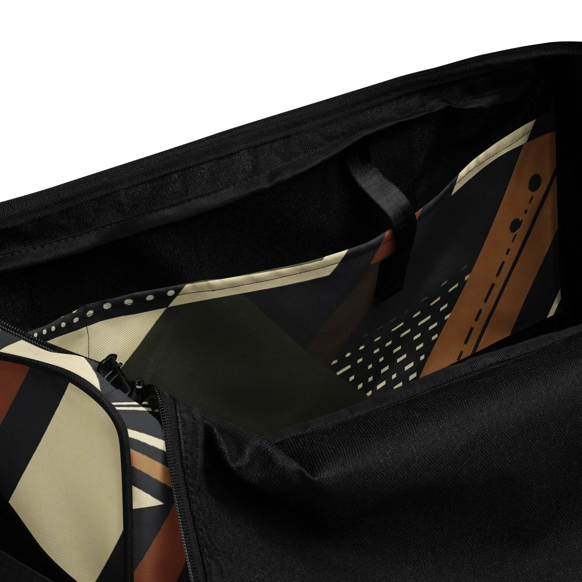 Geometric Fusion All-Over Duffle Bag product image (6)
