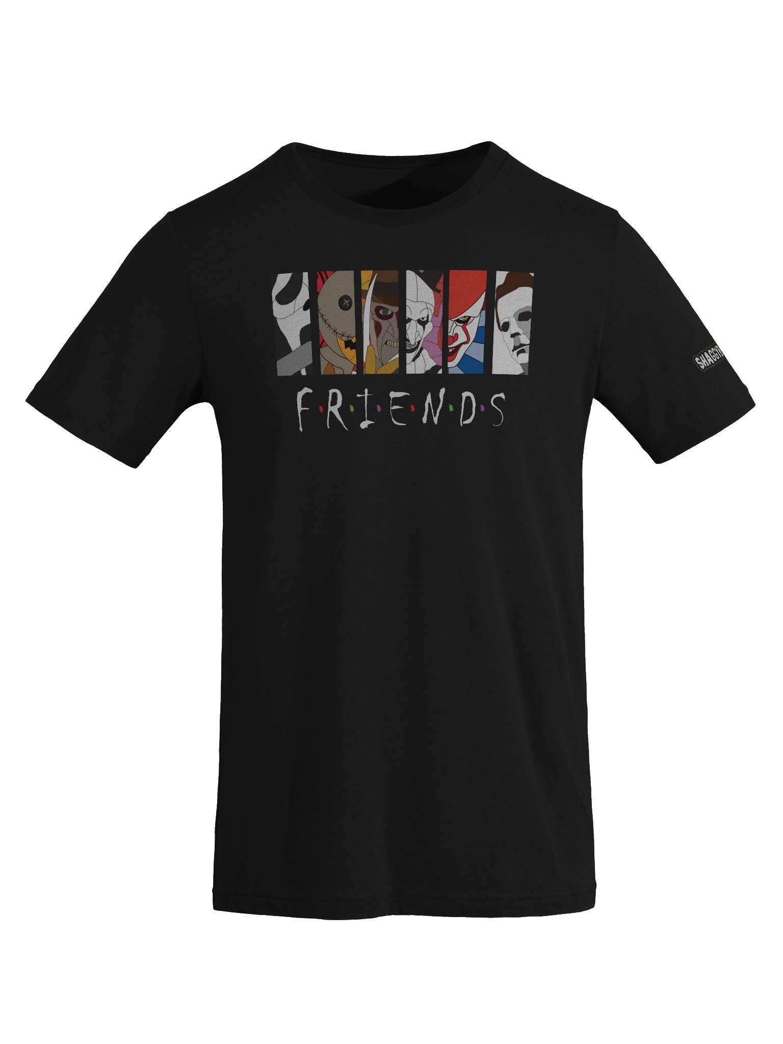 Horror Pals In Stained Glass TShirt product image (8)