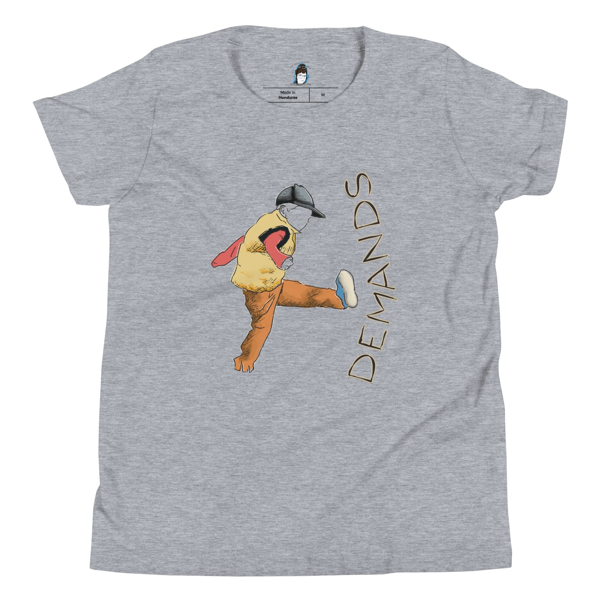 100% cotton “Demands” Youth T-Shirt product image (35)