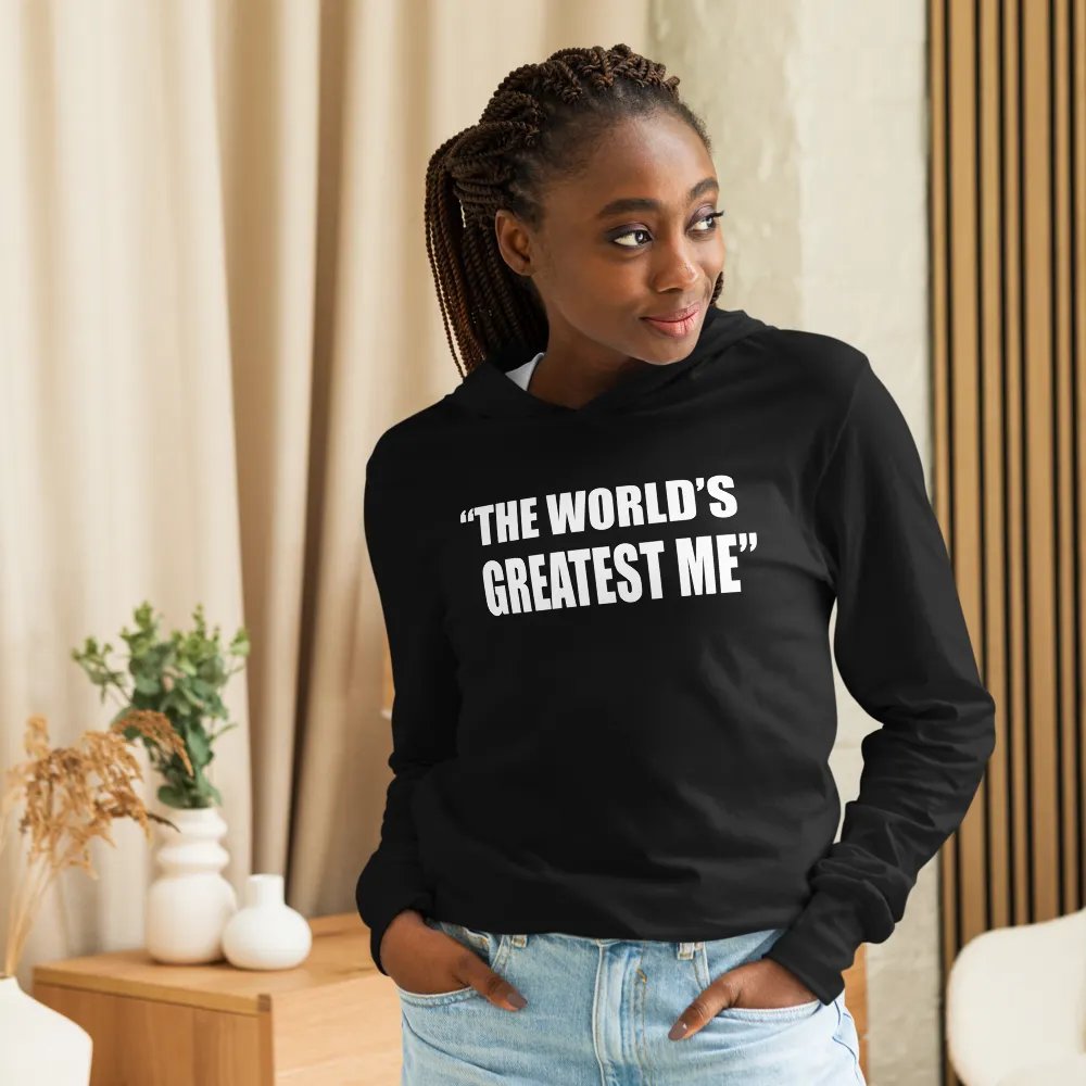The World's Greatest Me Hooded Long Sleeve Tee product image (10)