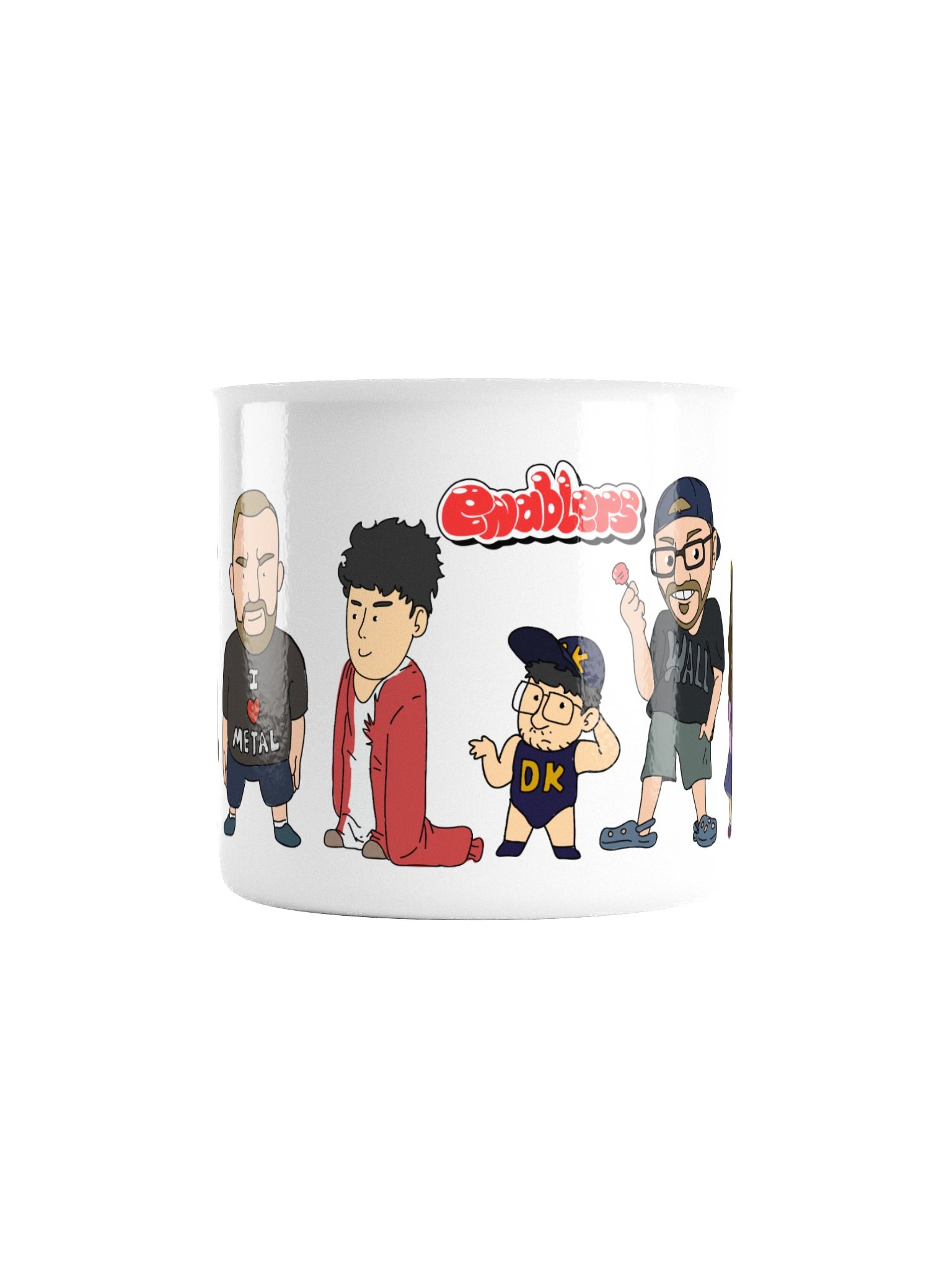 enablers animated Adventure Enamel Mug product image (2)