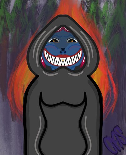 Day 14. Lady. Showing all 28 or 32!