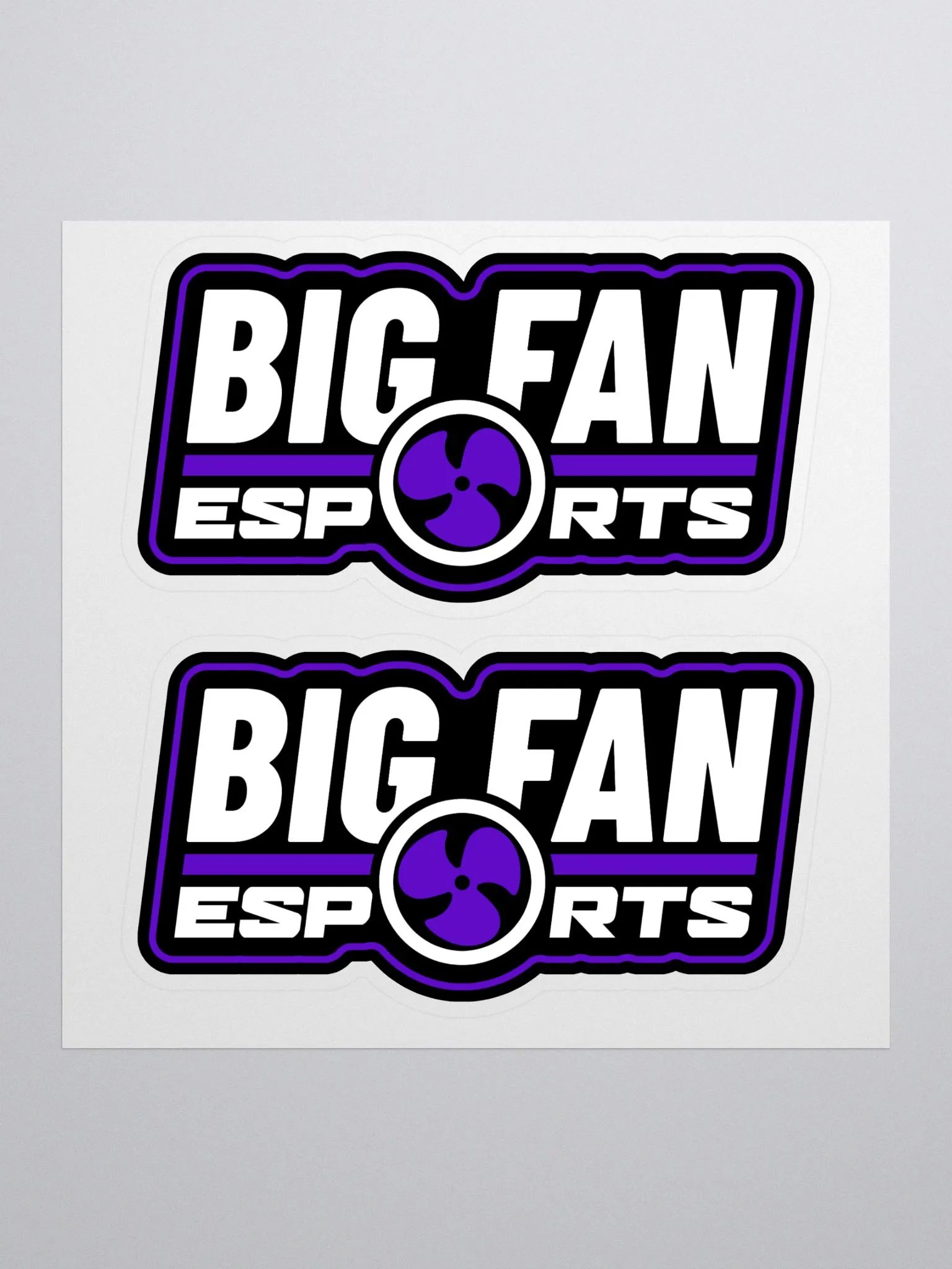 BIG FAN espOrts Dual Sticker product image (2)