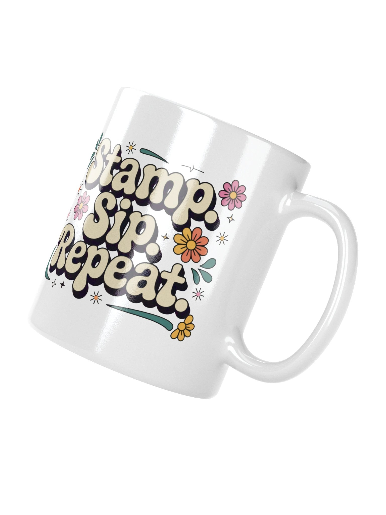 Stamp. Sip. Repeat. Mug product image (5)