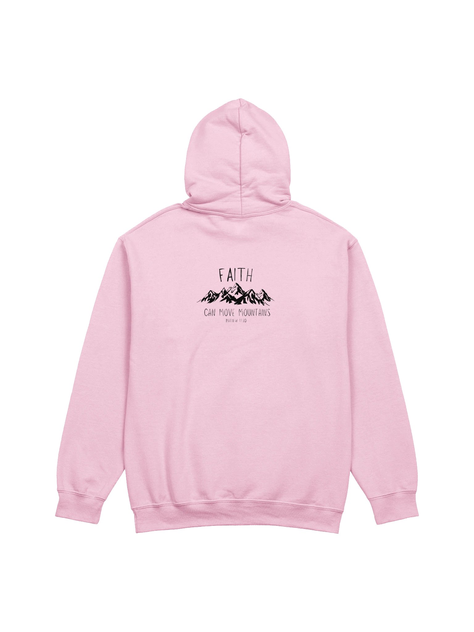 Faith Can Move Mountains Girls Hoodie product image (2)