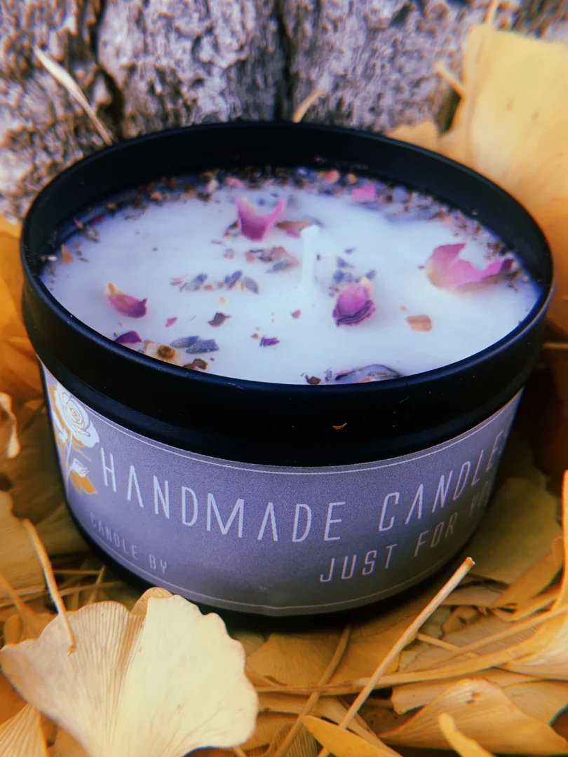Lavender Rose Candle (4 oz) product image (2)