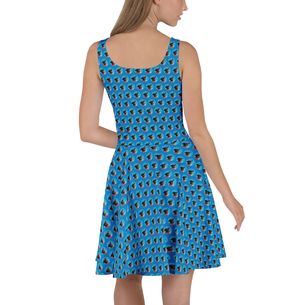 FranSci the Pug Mafia Skater Dress product image (4)