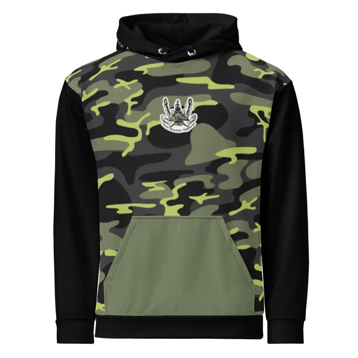 3 Prop - T & Tug Athena (Black & Green Camouflage) – Performance Marine Wear | Twin Anchor Apparel North Current Line product image (2)