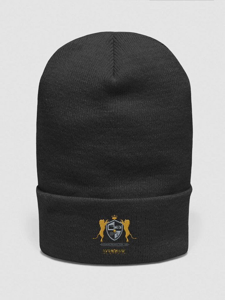 Embroidered Black Warm Hat product image (1)