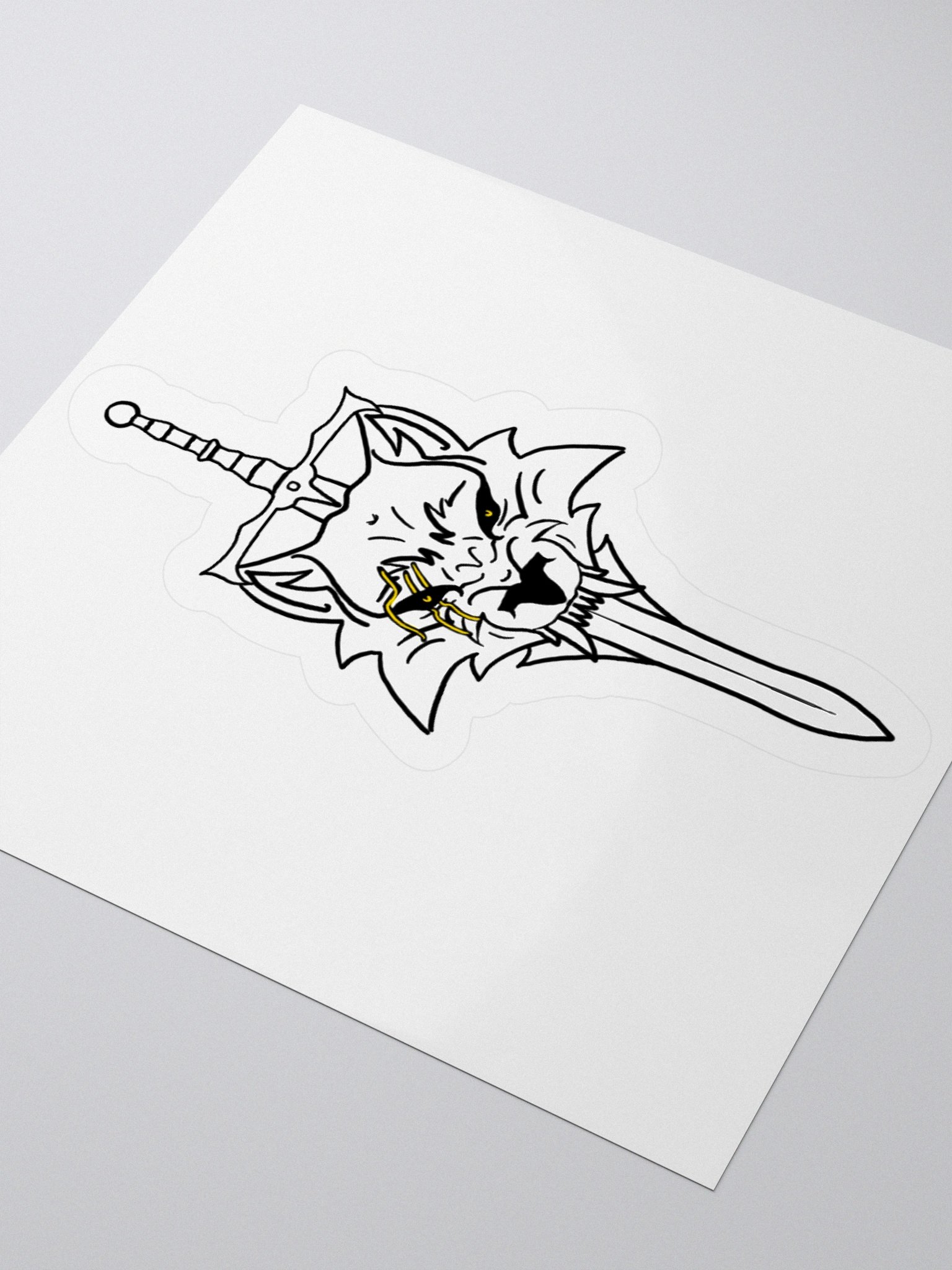 Scarred One Sticker product image (3)