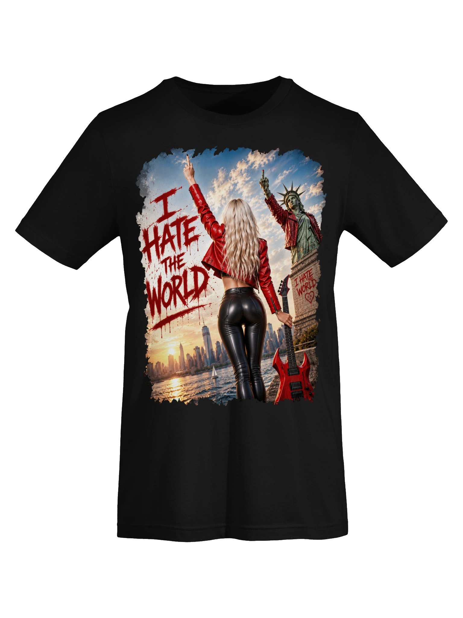 Aurora Luna Winterstar - I Hate The World - T-SHIRT product image (36)