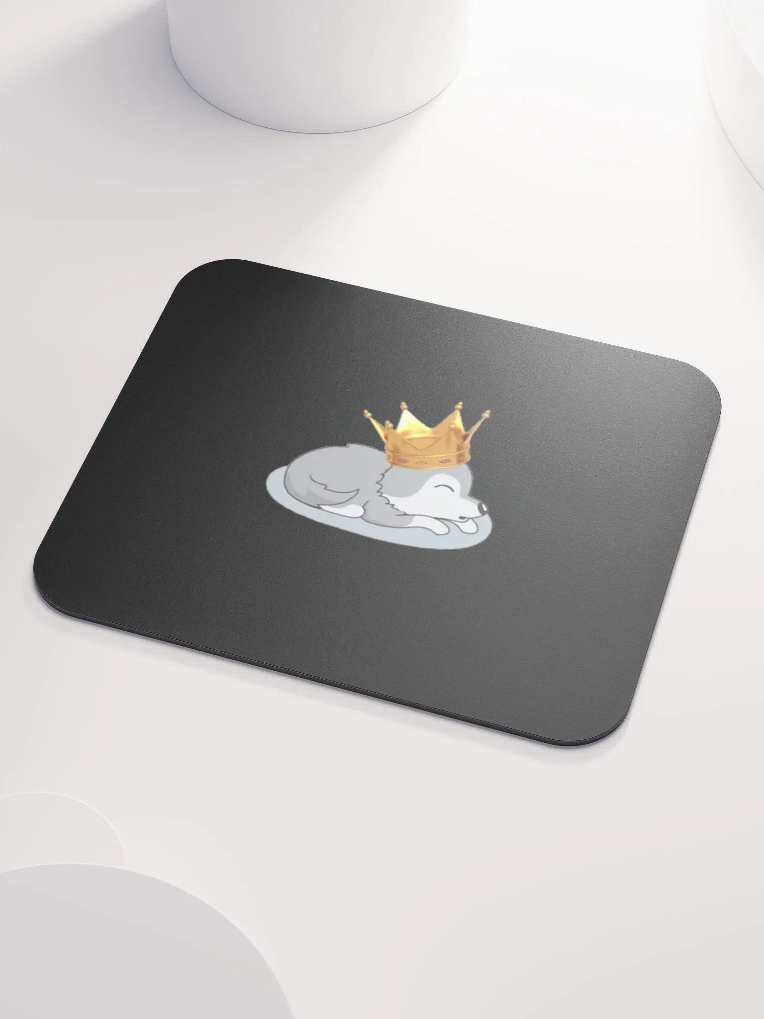 Sleepy Wolf Mouse Pad product image (3)