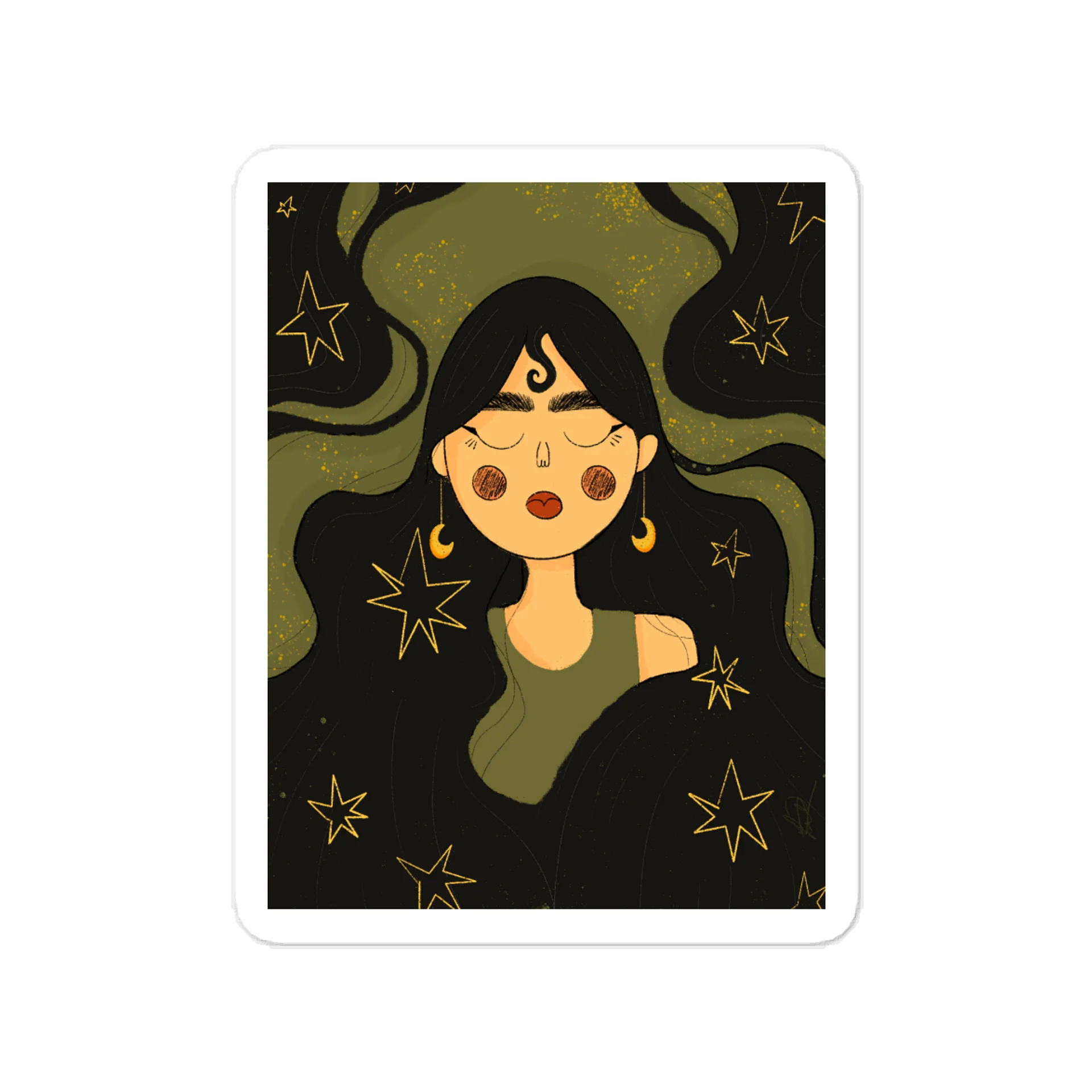 Celestial Woman Sticker product image (1)