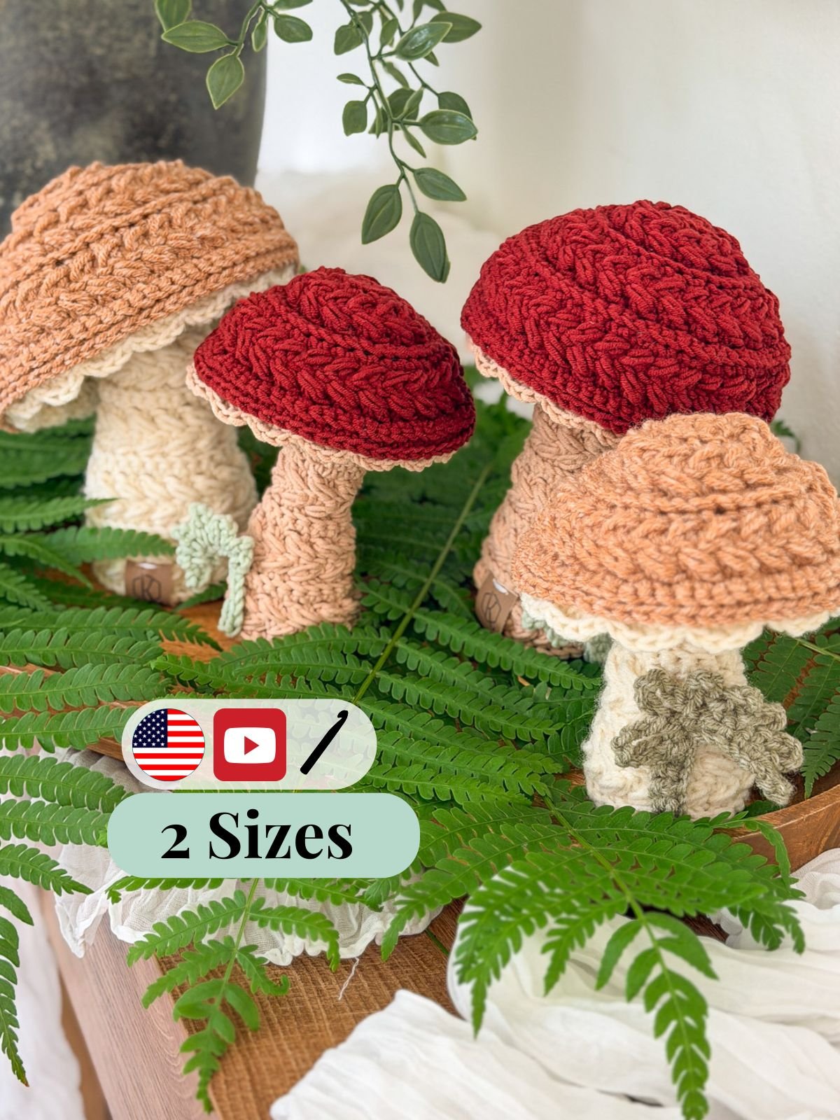 Wheat Stitch™ Mushrooms product image (11)