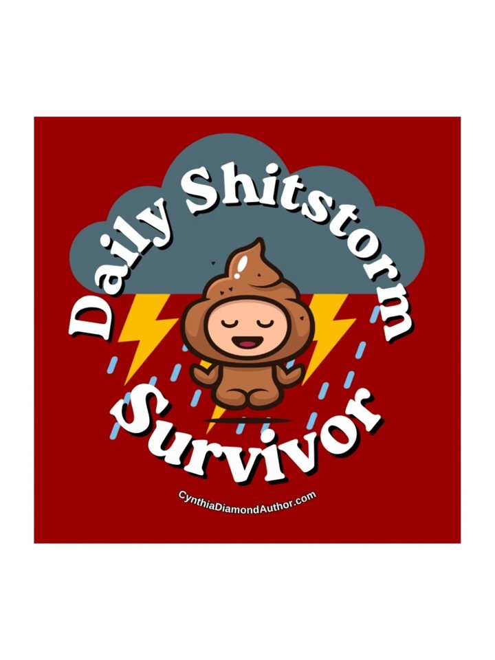 Daily Shit Storm Survior Sticker product image (1)