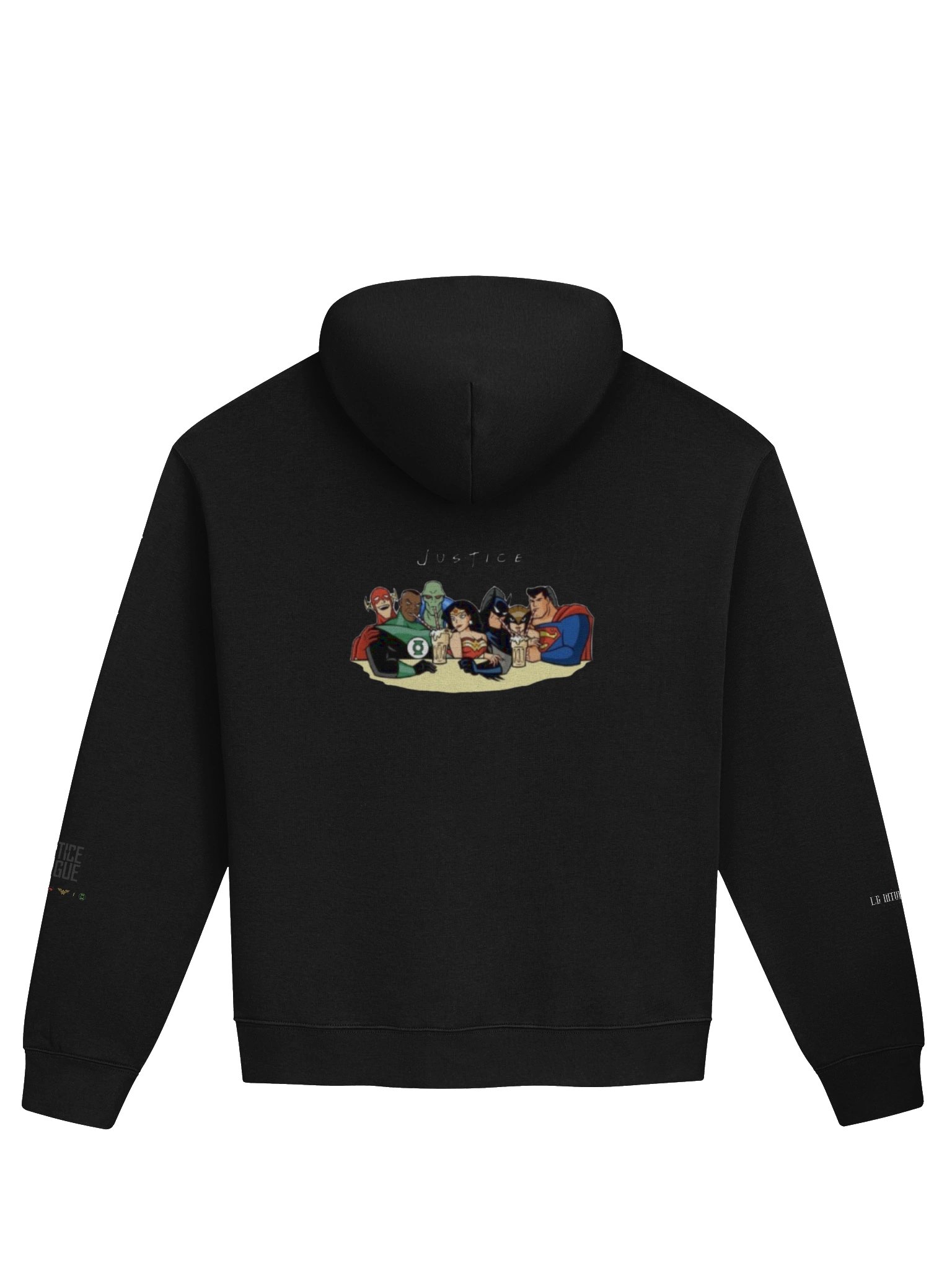 Justice League United Oversized Hoodie product image (2)