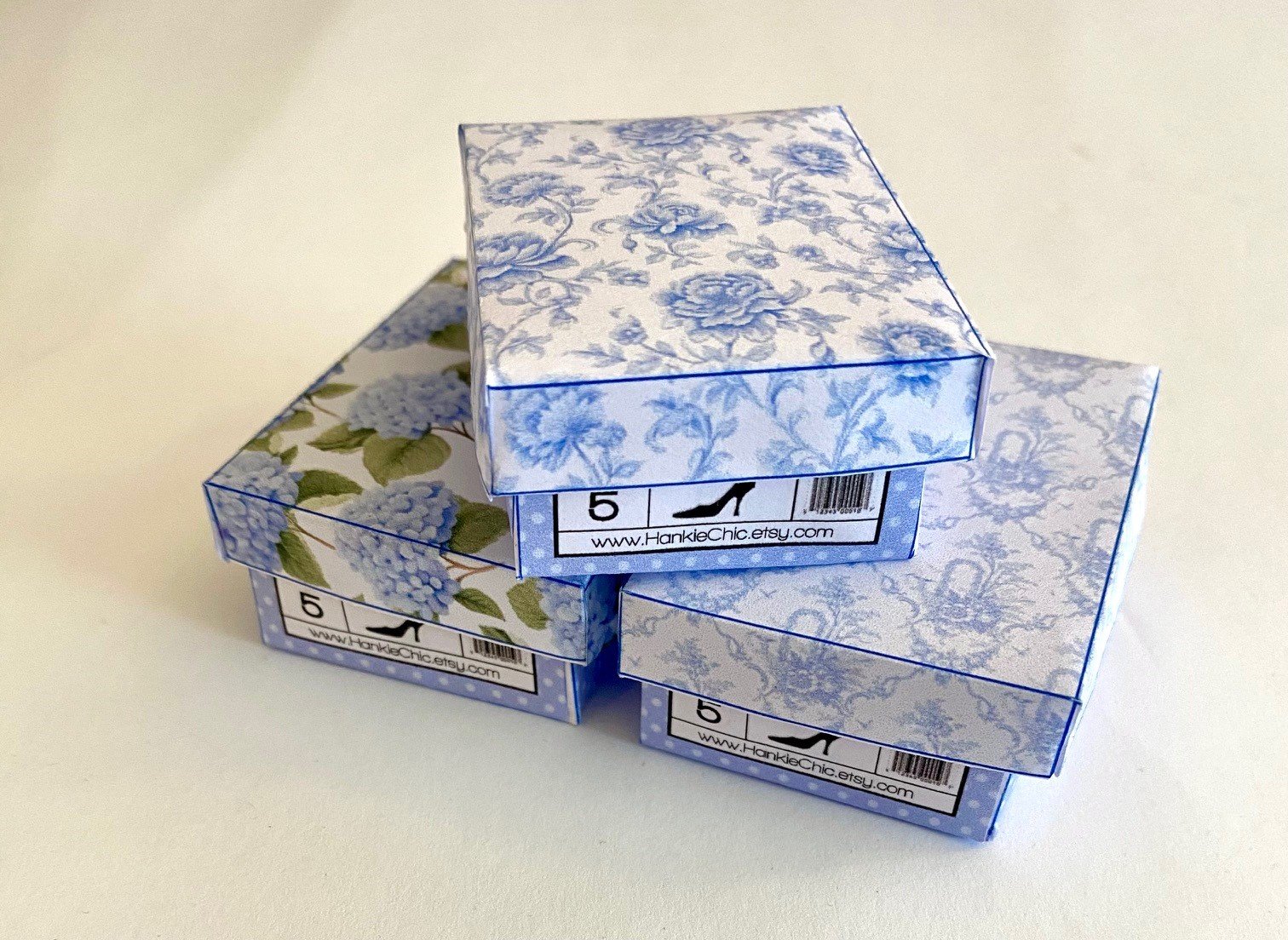 1:6 scale printable PDF shoeboxes for 12