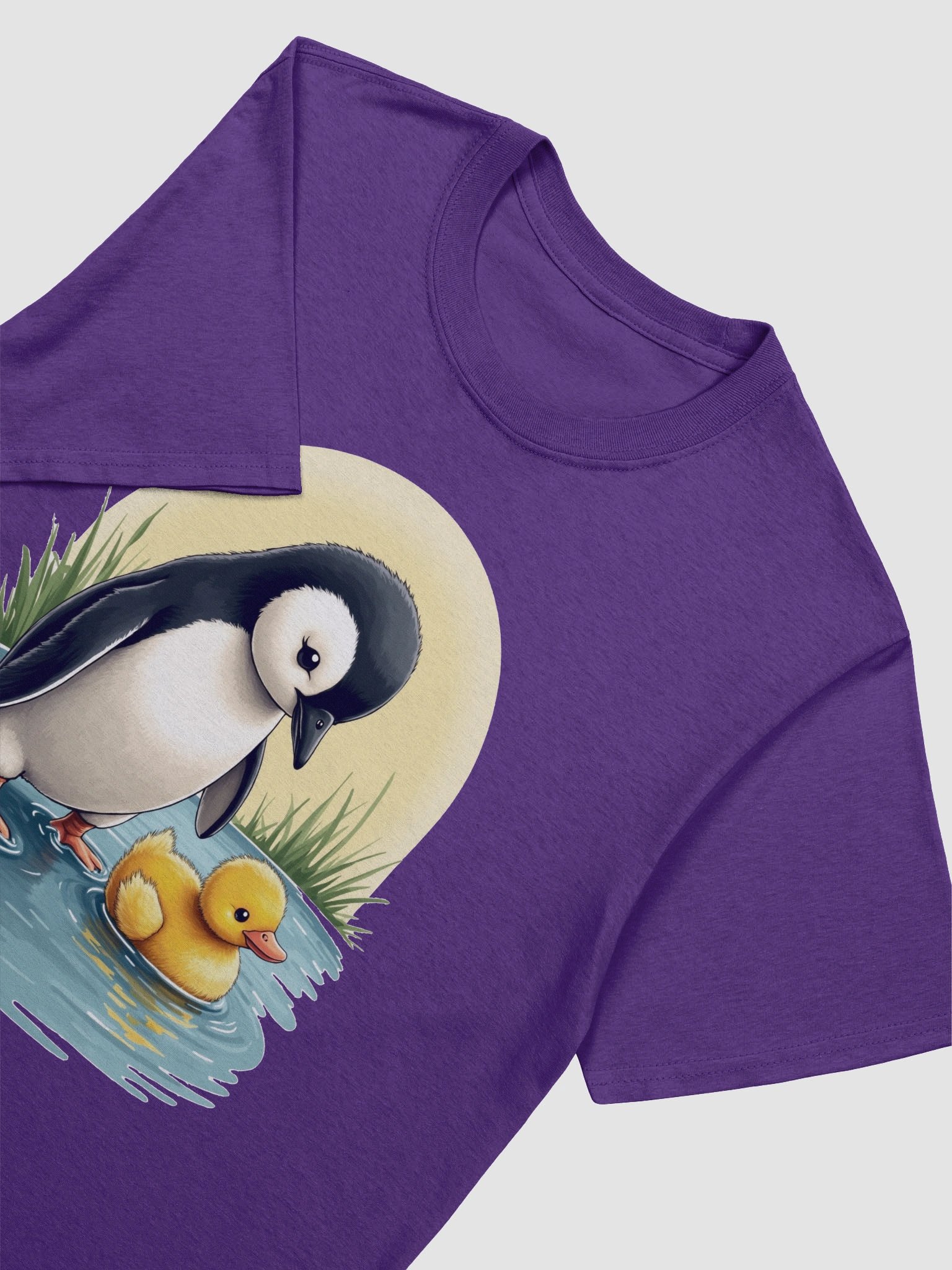Penguin and Duckling Friendship T-Shirt product image (58)