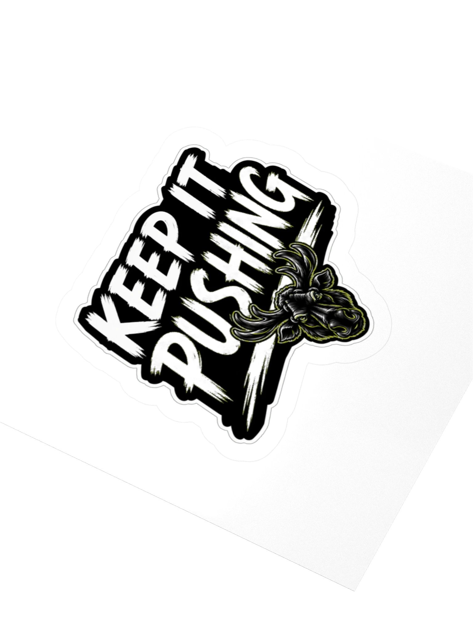 Keep It Pushing Sticker product image (3)