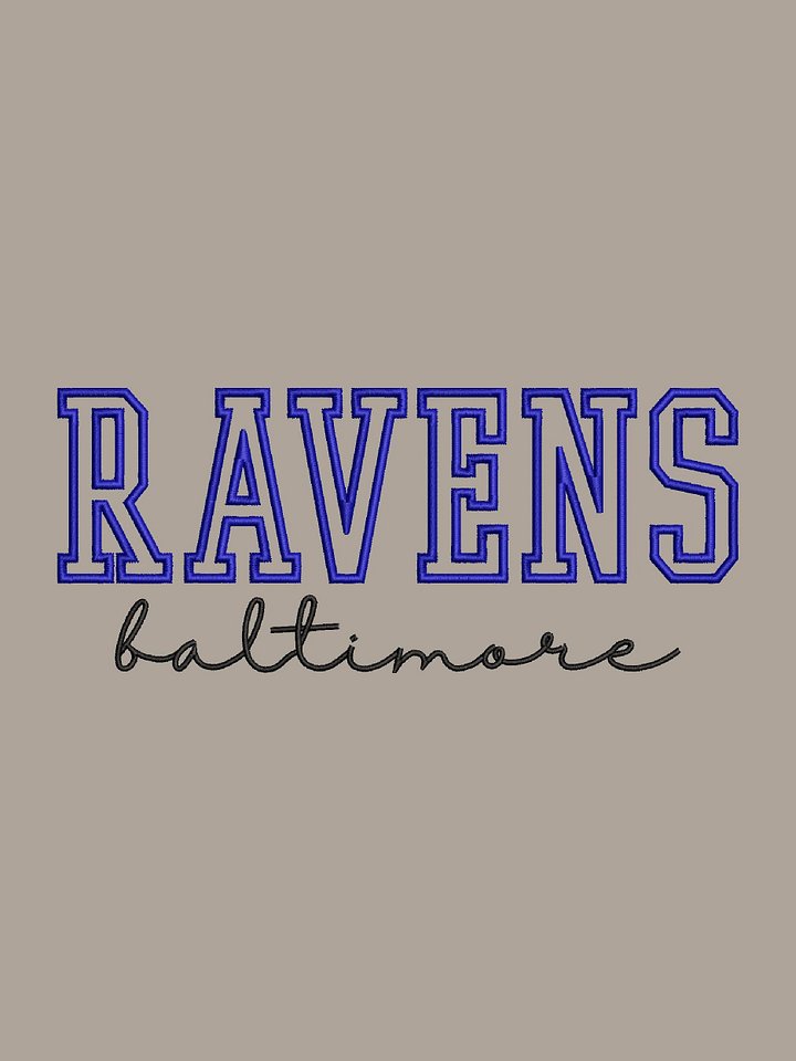 NFL RAVENS APPLIQUE product image (1)