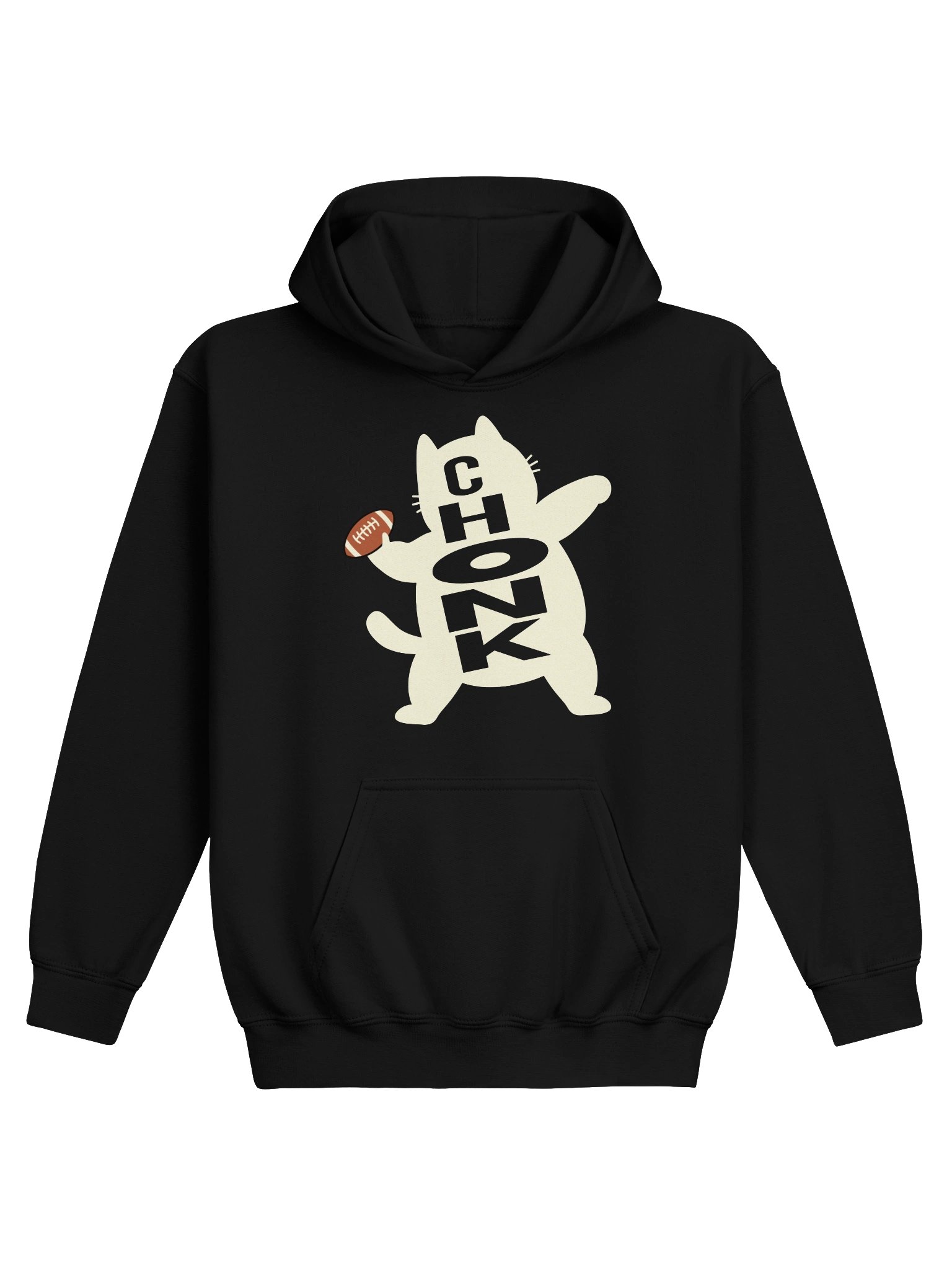 American Football Chonk Cat 2 - Unisex Youth Hoodie product image (1)