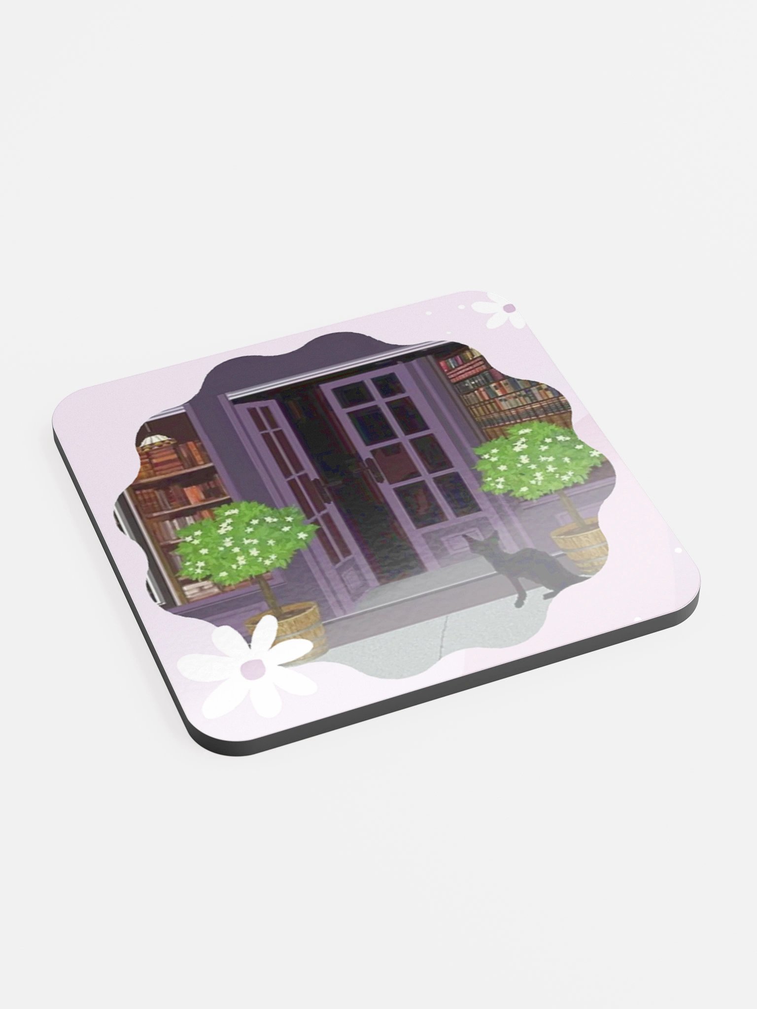 Lavender Cottage BookShop Coaster product image (2)