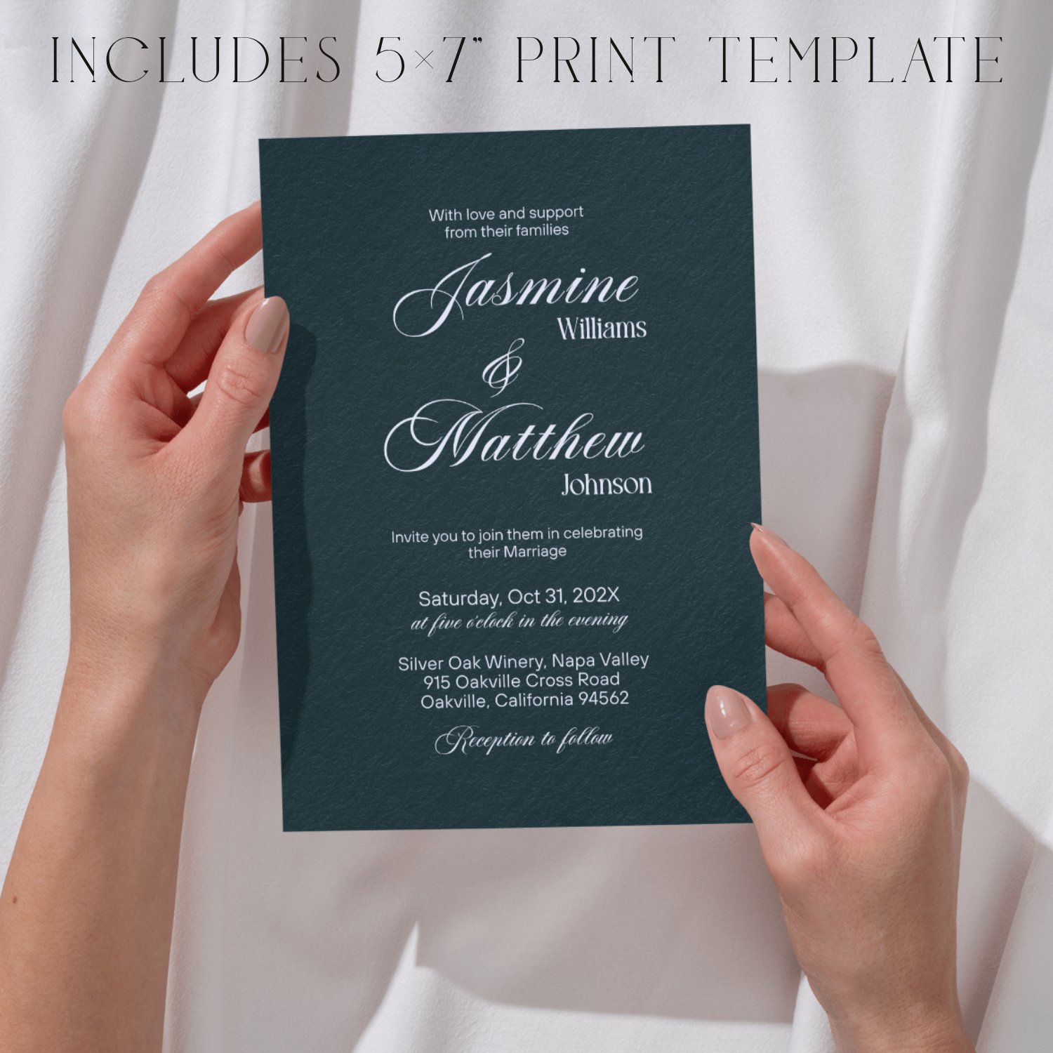 Vintage Old Money Wedding Website Template | Elegant Canva Wedding Website + Embedded RSVP | Luxury Classic Wedding Invite product image (9)