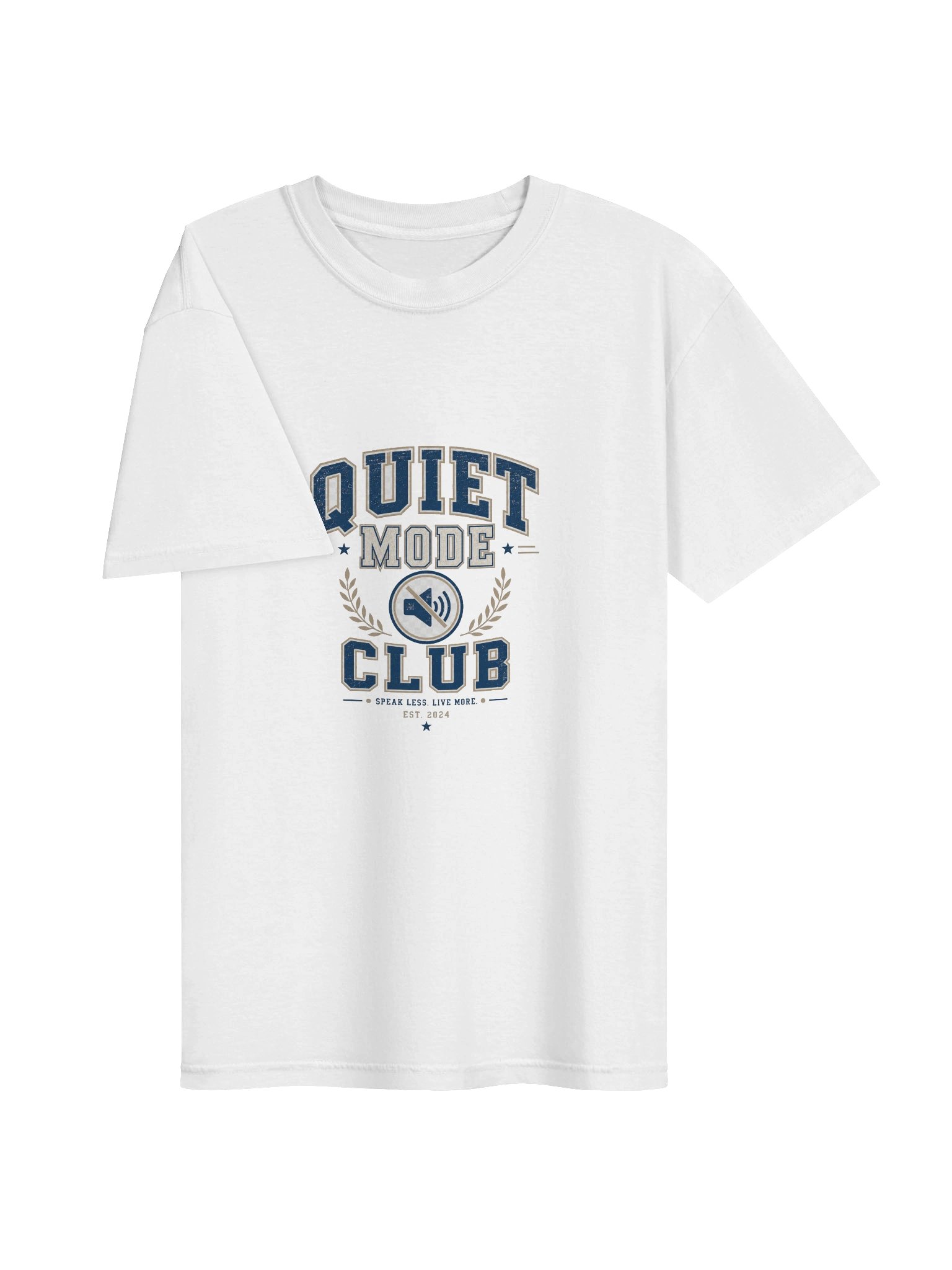 Quiet Mode Club Graphic Tee – Minimal Introvert T-Shirt product image (3)