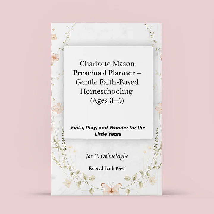 Charlotte Mason Preschool Planner — Ages 3 to 5 product image (1)