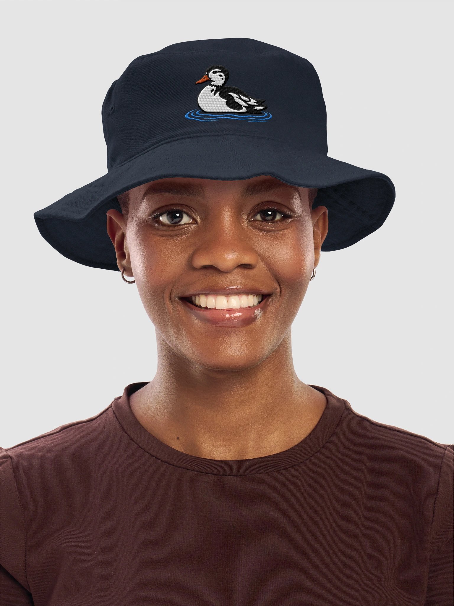 Magpie Call Duck Embroidered Bucket Hat product image (5)