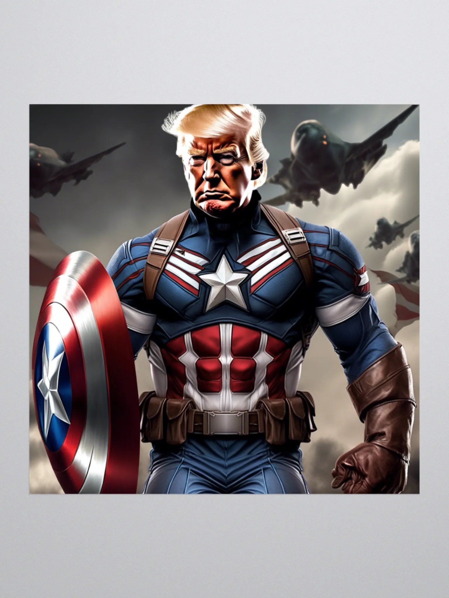 Captain Trumpmerica Sticker product image (2)