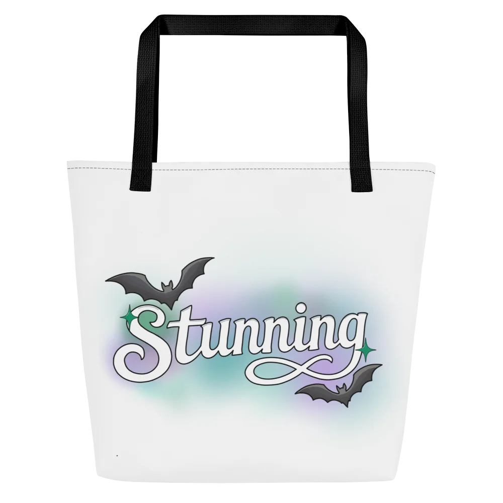 Stunning - White Large Tote Bag product image (1)