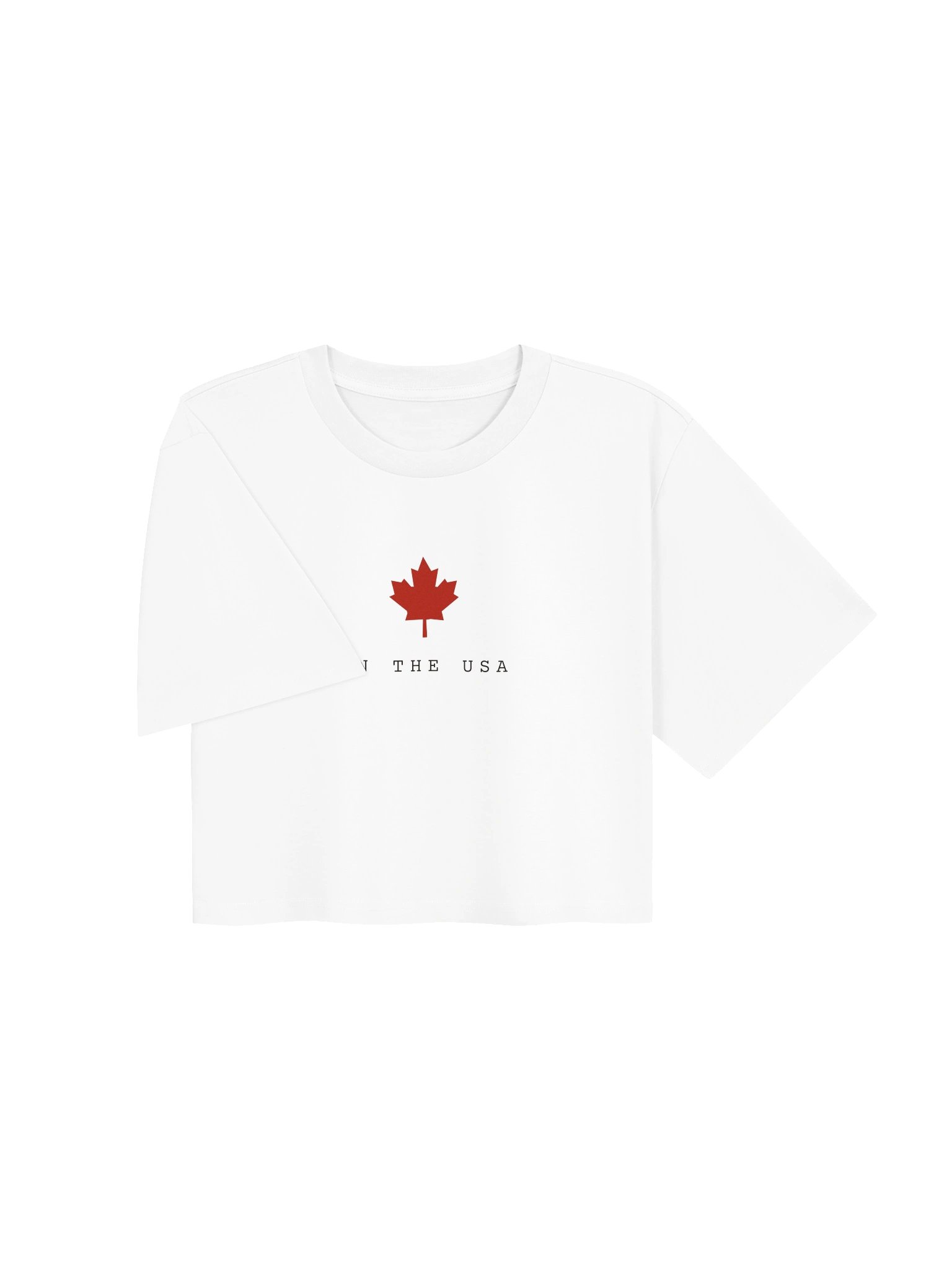 The Baby Tee — White product image (3)