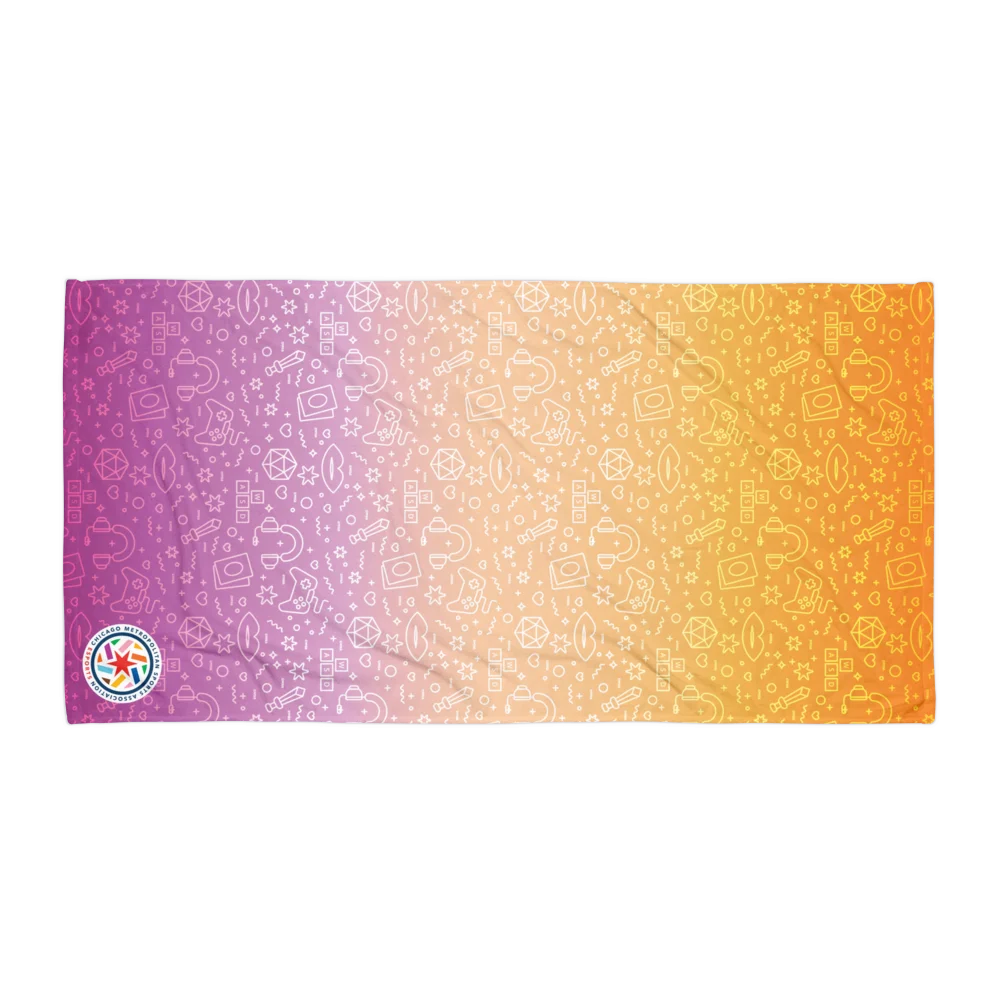 Lesbian Pride Beach Towel product image (1)