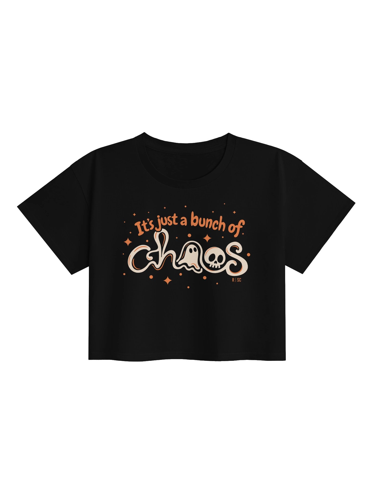 It's Just a Bunch of Chaos Cropped Tshirt product image (1)