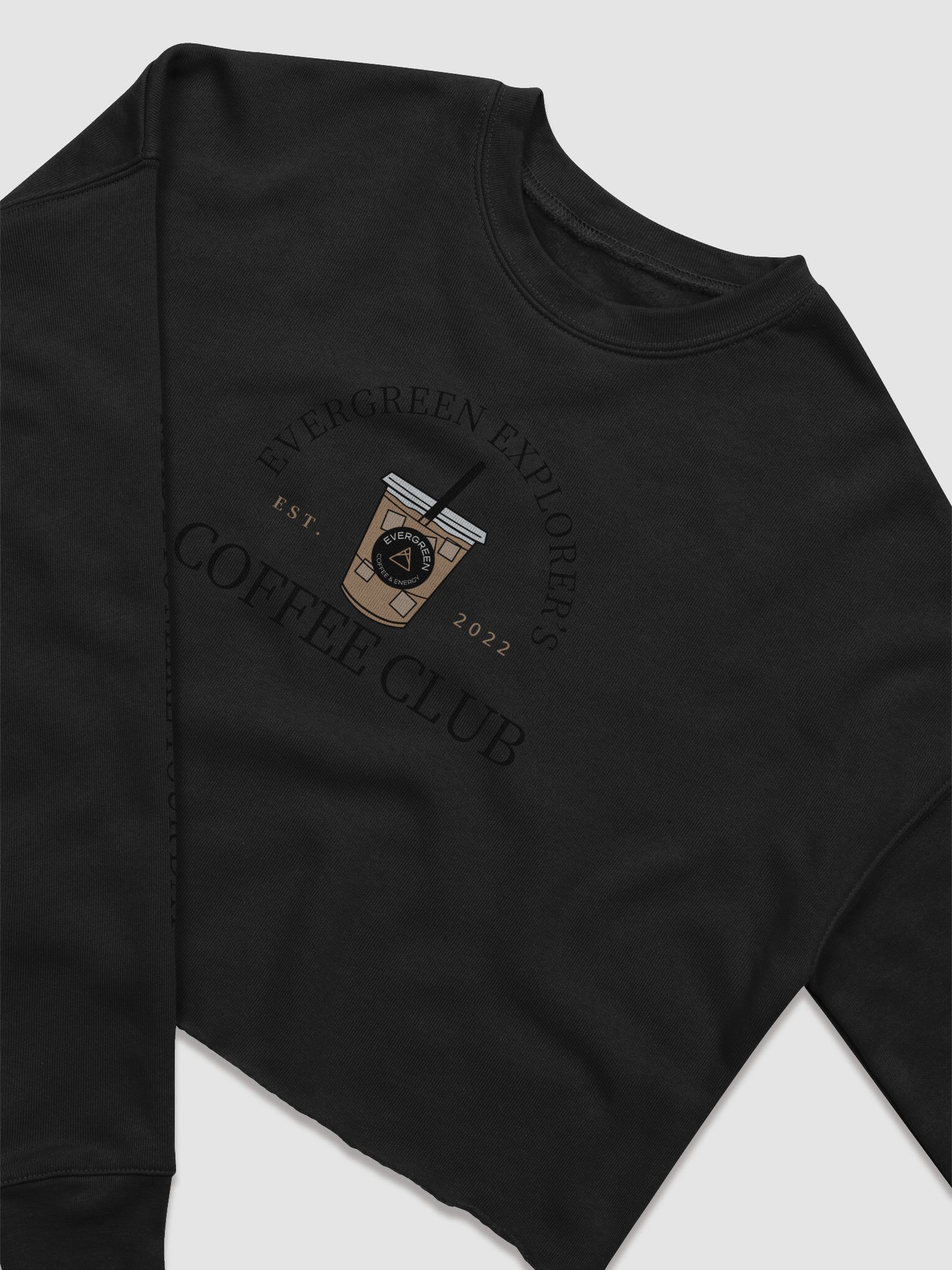 Coffee Cropped Crewneck | Coffee Club product image (3)