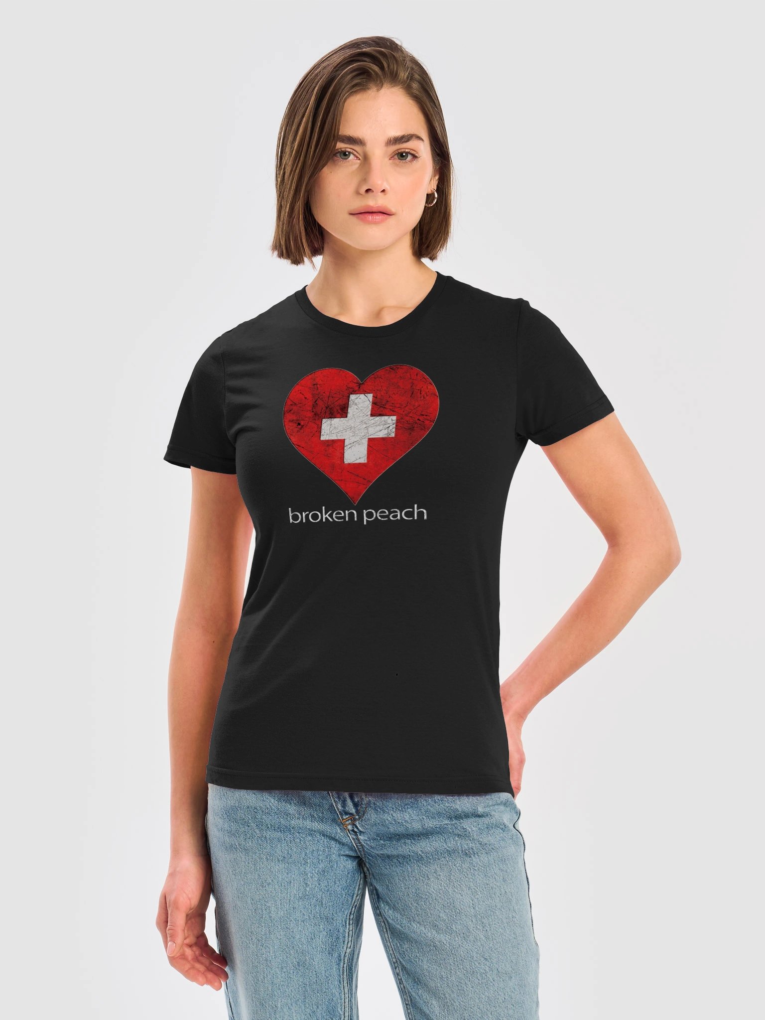 Broken Peach – Women´s Tainted Love Halloween T-Shirt product image (5)